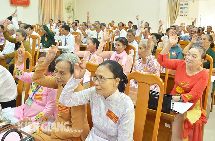Hội Cựu quân dân y tỉnh Kiên Giang đại hội nhiệm kỳ mới